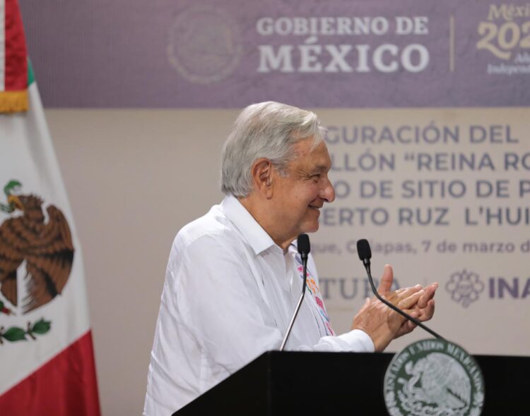 07.03.21 Versión estenográfica. Inauguración del Pabellón de la Reina Roja, desde Palenque, Chiapas