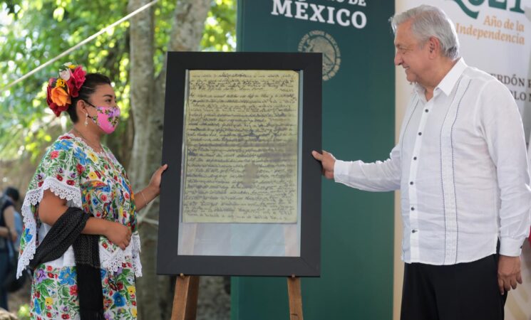 Gobierno de la Cuarta Transformación ofrece disculpas al pueblo maya en Quintana Roo