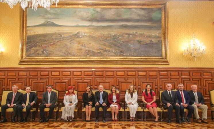 Presidente se reúne con las y los gobernadores electos de once entidades federativas