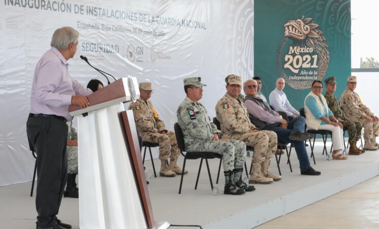 26.06.21 Versión estenográfica. Inauguración de instalaciones de la Guardia Nacional, desde Ensenada, Baja California