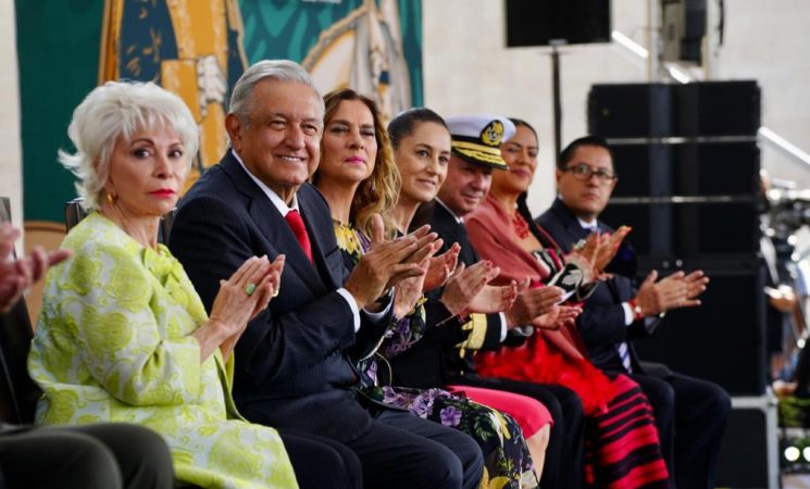 Discurso del presidente Andrés Manuel López Obrador en el 238 Aniversario del Natalicio de Simón Bolívar, desde el Castillo de Chapultepec