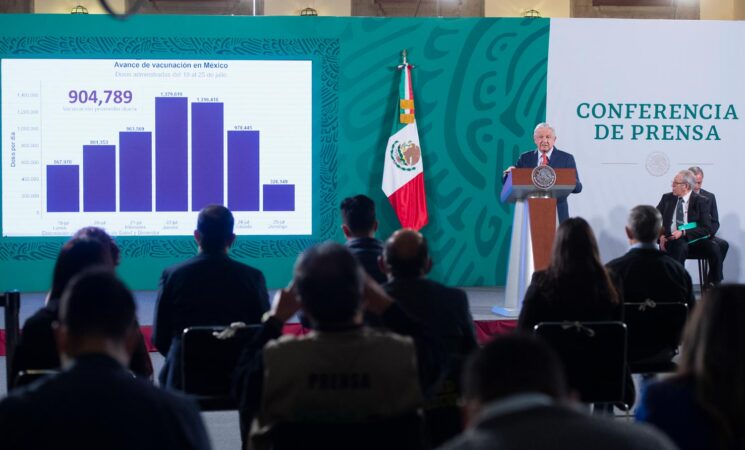 27.07.21 Versión estenográfica de la conferencia de prensa matutina del presidente Andrés Manuel López Obrador