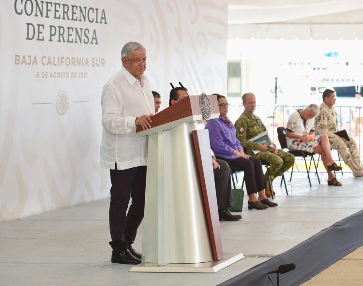 06.08.21 Versión estenográfica de la conferencia de prensa matutina del presidente Andrés Manuel López Obrador, desde Baja California Sur