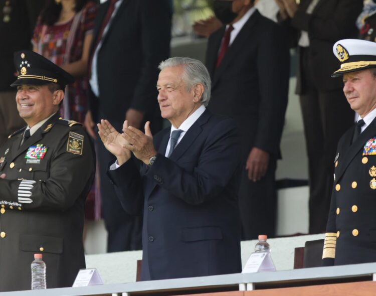 13.08.21 Versión estenográfica. Ceremonia de revista de entrada de la Comandancia del Ejército Mexicano, desde Campo Marte