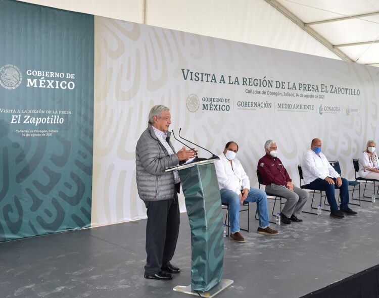 14.08.21 Versión estenográfica. Visita a la región de la Presa El Zapotillo, desde Cañadas de Obregón, Jalisco