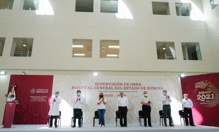 10.09.21 Versión estenográfica. Supervisión de obra del Hospital General de Hermosillo, desde Sonora