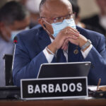 Jerome Xavier Walcott, ministro de Relaciones Exteriores y Comercio Exterior de Barbados.