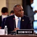 Roosevelt Skerrit, primer ministro de la Mancomunidad de Dominica.