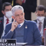 Eduardo Estrella Virella, presidente del Senado de República Dominicana.