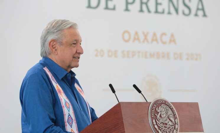 Presidente destaca avances en la atención a Oaxaca; por inversión pública “es de los estados con más crecimiento y generación de empleo”, afirma