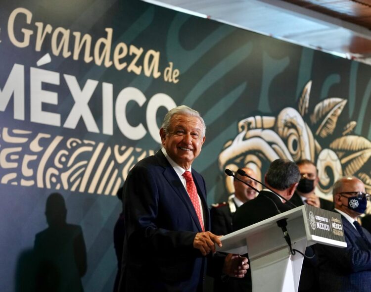 27.09.21 Versión estenográfica. Inauguración de exposición 'La Grandeza de México', desde Museo Nacional de Antropología