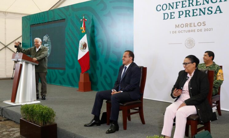 01.10.21 Versión estenográfica de la conferencia de prensa matutina del presidente Andrés Manuel López Obrador, desde Cuernavaca, Morelos