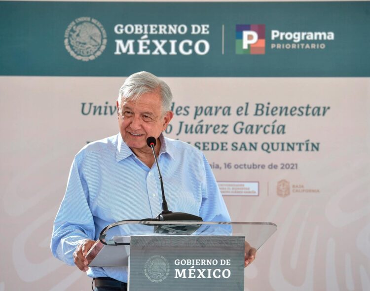 16.10.21 Versión estenográfica. Inauguración primera etapa de la Universidad para el Bienestar, desde San Quintín, Baja California