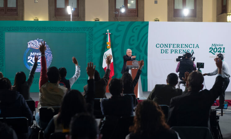 21.10.21 Versión estenográfica de la conferencia de prensa matutina del presidente Andrés Manuel López Obrador