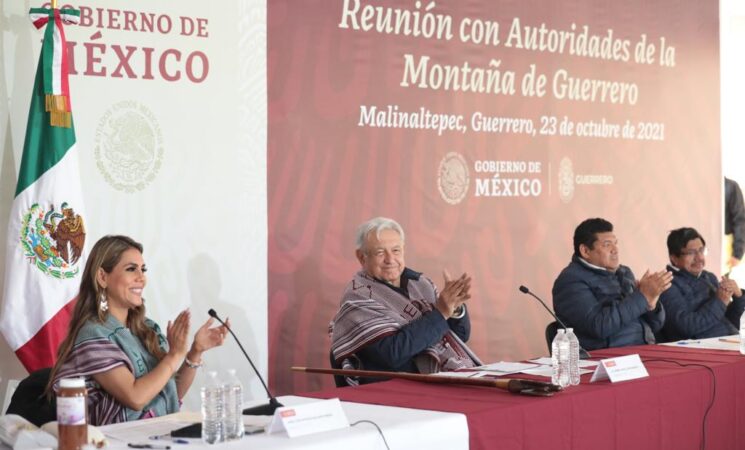 23.10.21 Versión estenográfica. Reunión con autoridades de La Montaña de Guerrero, desde Malinaltepec