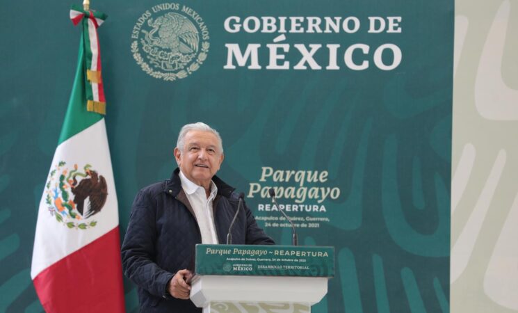 Recuperación de espacios públicos reduce desigualdades: presidente; reabre Parque Papagayo en Acapulco