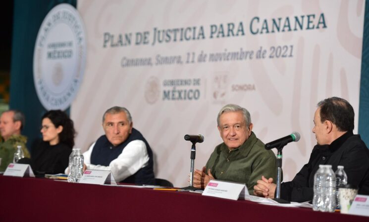 11.11.21 Versión estenográfica. Plan de justicia para Cananea, desde Sonora