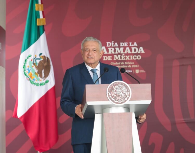 23.11.21 Versión estenográfica. Día de la Armada de México, desde la Secretaría de Marina, Ciudad de México