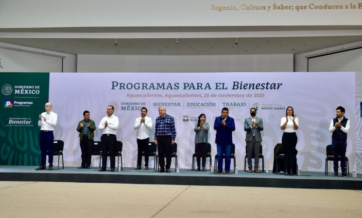 25.11.21 Versión estenográfica. Programas para el Bienestar, desde Aguascalientes