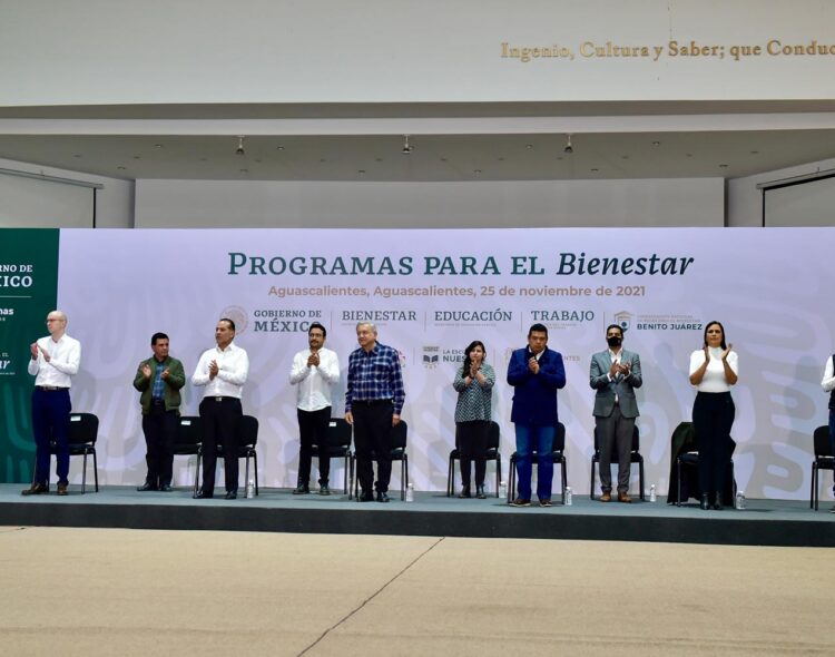 25.11.21 Versión estenográfica. Programas para el Bienestar, desde Aguascalientes