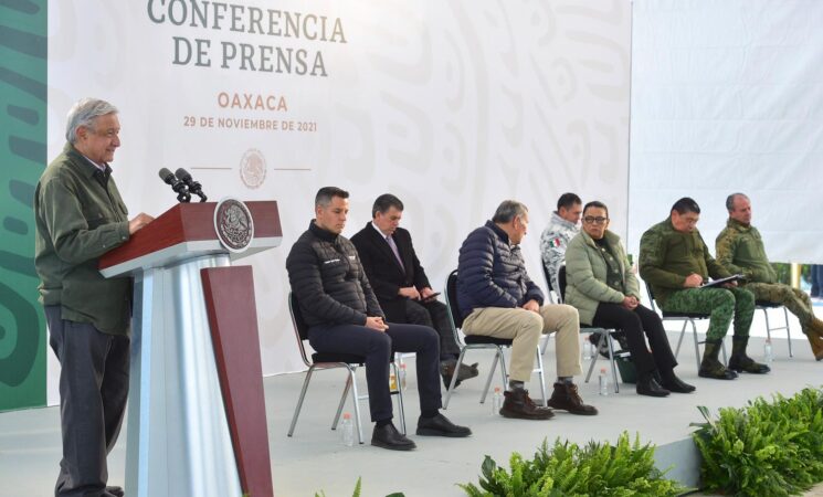 29.11.21 Versión estenográfica de la conferencia de prensa matutina del presidente Andrés Manuel López Obrador, desde Oaxaca