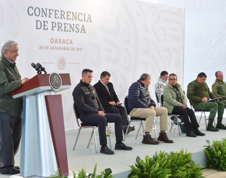 29.11.21 Versión estenográfica de la conferencia de prensa matutina del presidente Andrés Manuel López Obrador, desde Oaxaca