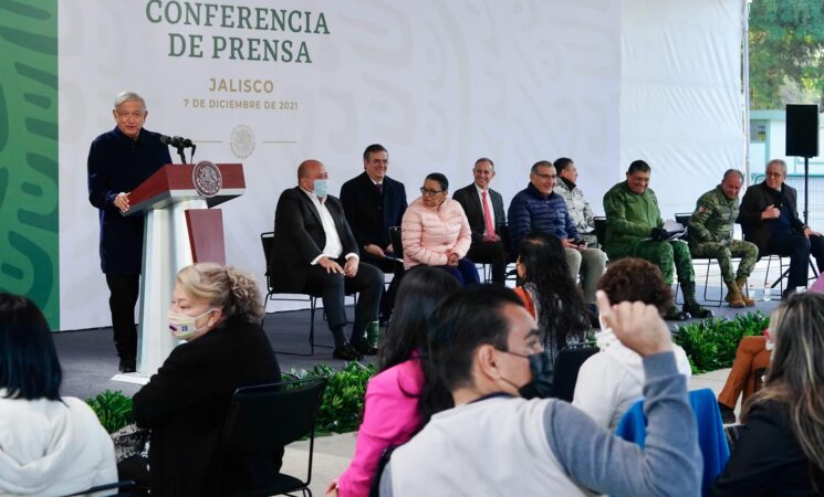 Presidente da seguimiento a estrategia de seguridad en Jalisco