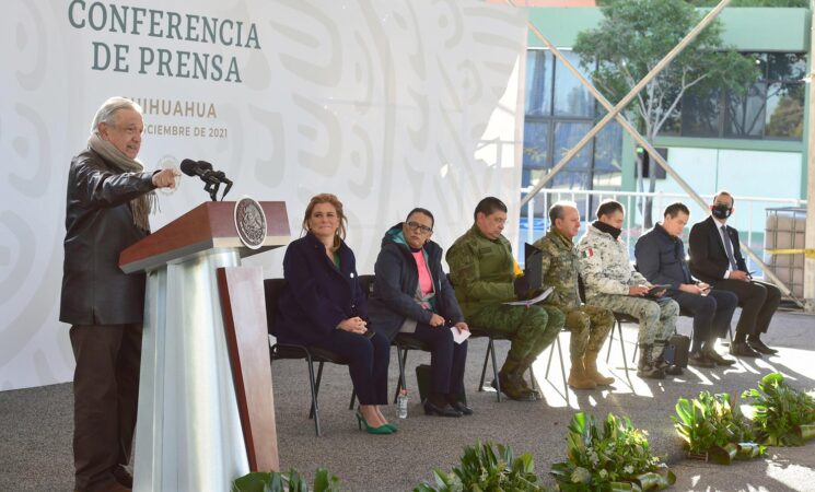 10.12.21 Versión estenográfica de la conferencia de prensa matutina del presidente Andrés Manuel López Obrador, desde Chihuahua