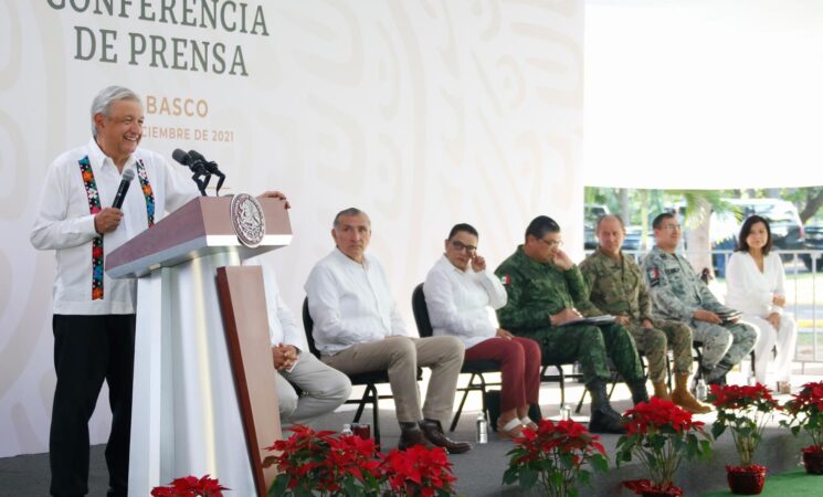 17.12.21 Versión estenográfica de la conferencia de prensa matutina del presidente Andrés Manuel López Obrador, desde Villahermosa, Tabasco