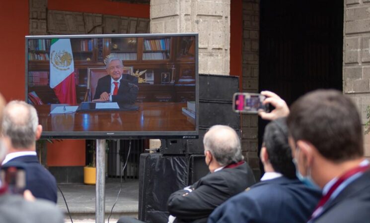 Presidente se reúne en videoconferencia con cónsules y embajadores; instruye acciones para garantizar cumplimiento de política exterior