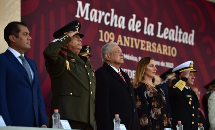 Presidente conmemora 109 Aniversario de la Marcha de la Lealtad en Chapultepec