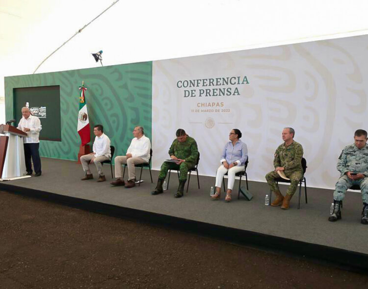 11.03.22 Versión estenográfica de la conferencia de prensa matutina del presidente Andrés Manuel López Obrador, desde Chiapas