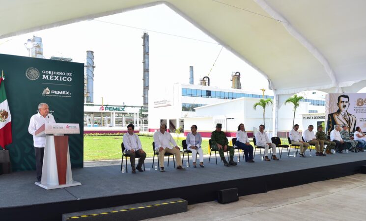 Discurso del presidente Andrés Manuel López Obrador en el 84 Aniversario de la Expropiación Petrolera, desde Minatitlán, Veracruz