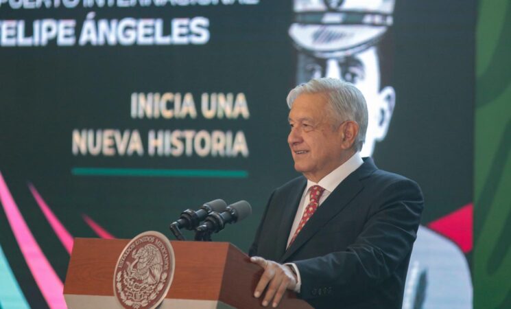 Aeropuerto Internacional Felipe Ángeles es un bien de la nación, afirma presidente