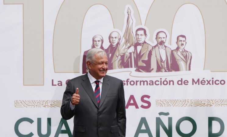 Confianza y respaldo del pueblo, claves para seguir transformación hasta 2024: presidente