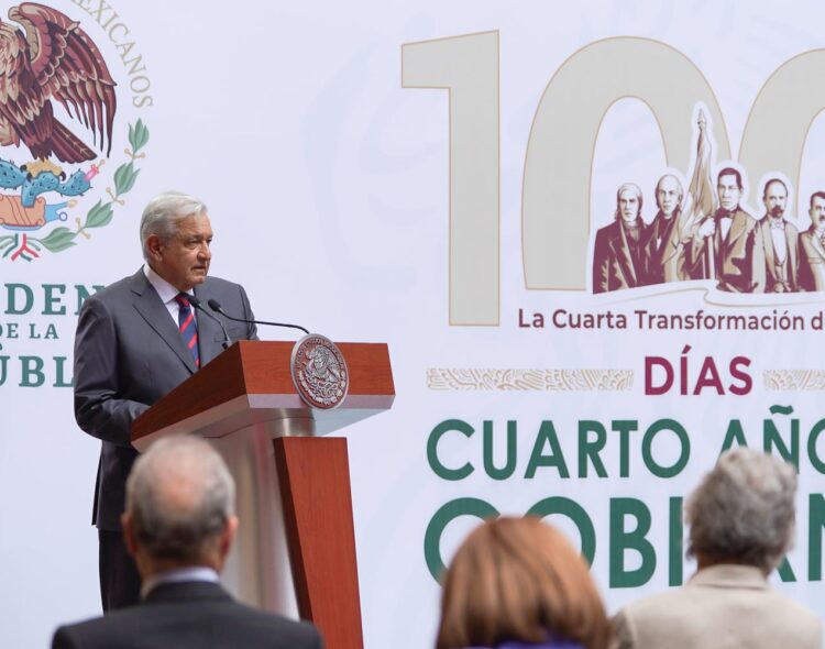 Discurso del presidente Andrés Manuel López Obrador. 100 Días, Cuarto Año de Gobierno