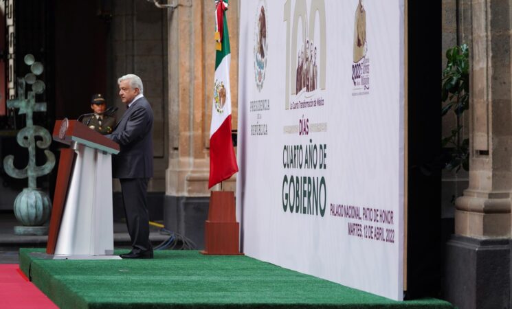 Resultados a cien días del cuarto año de gobierno