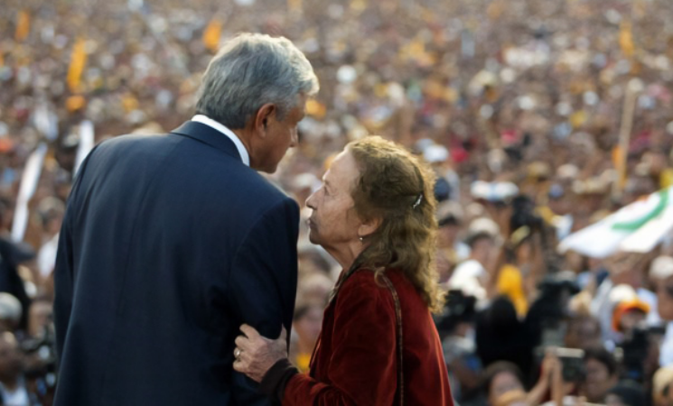 Presidente lamenta fallecimiento de la activista Rosario Ibarra de Piedra