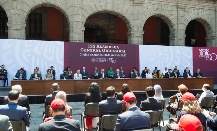 28.04.22 Versión estenográfica. 125 Asamblea General Ordinaria del Infonavit, desde Palacio Nacional