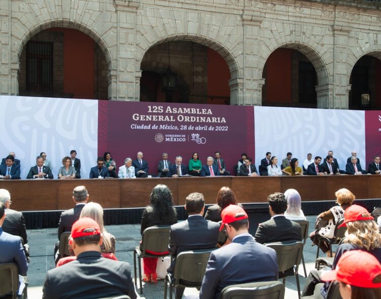 28.04.22 Versión estenográfica. 125 Asamblea General Ordinaria del Infonavit, desde Palacio Nacional