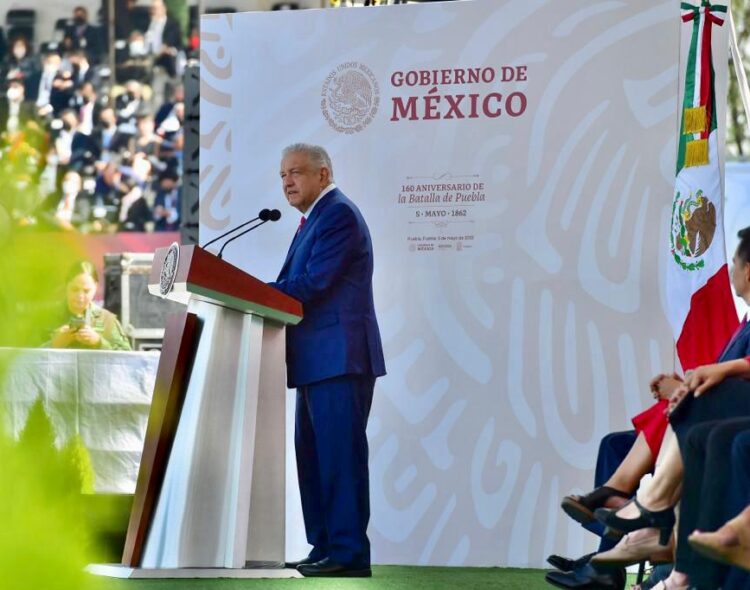 Discurso del presidente Andrés Manuel López Obrador en el 160 Aniversario de la Batalla de Puebla