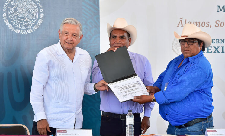 Presidente se compromete con pueblo guarijío de Sonora a brindar atención integral