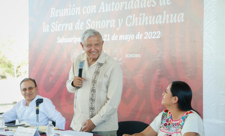 Gobierno federal financiará construcción de caminos en la sierra de Sonora y Chihuahua, anuncia presidente