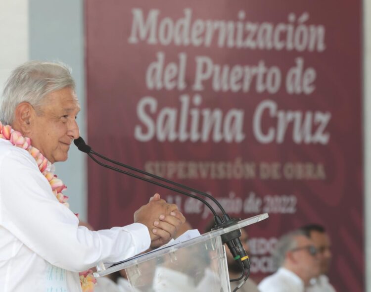 11.06.22 Versión estenográfica. Modernización del puerto de Salina Cruz, desde Oaxaca