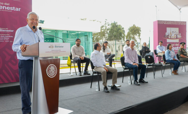 18.06.22 Versión estenográfica. Inauguración del Banco del Bienestar sucursal Acambay de Ruiz Castañeda, Estado de México