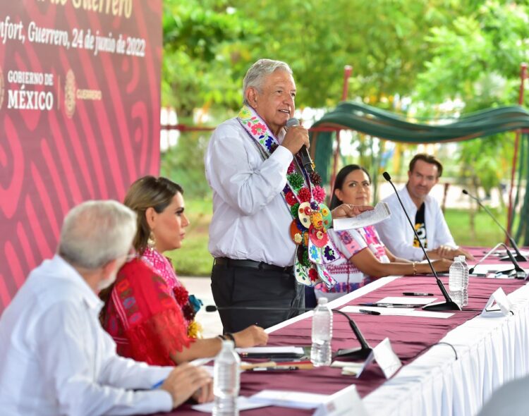 24.06.22 Versión estenográfica. Reunión con autoridades de La Montaña de Guerrero, desde Tlapa de Comonfort