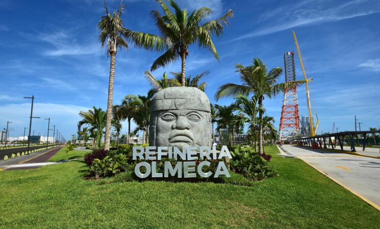 Fotogalería. Inicio de la primera etapa de refinería Olmeca y mensaje por 4° Año del Triunfo Histórico, desde Paraíso, Tabasco