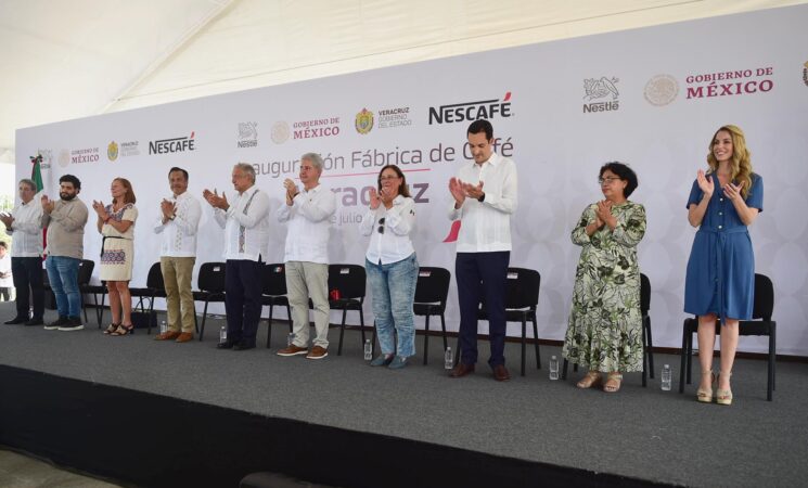 16.07.22 Versión estenográfica. Inauguración de fábrica de café en Veracruz