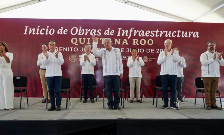 31.07.22 Versión estenográfica. Inicio de obras de infraestructura en Quintana Roo