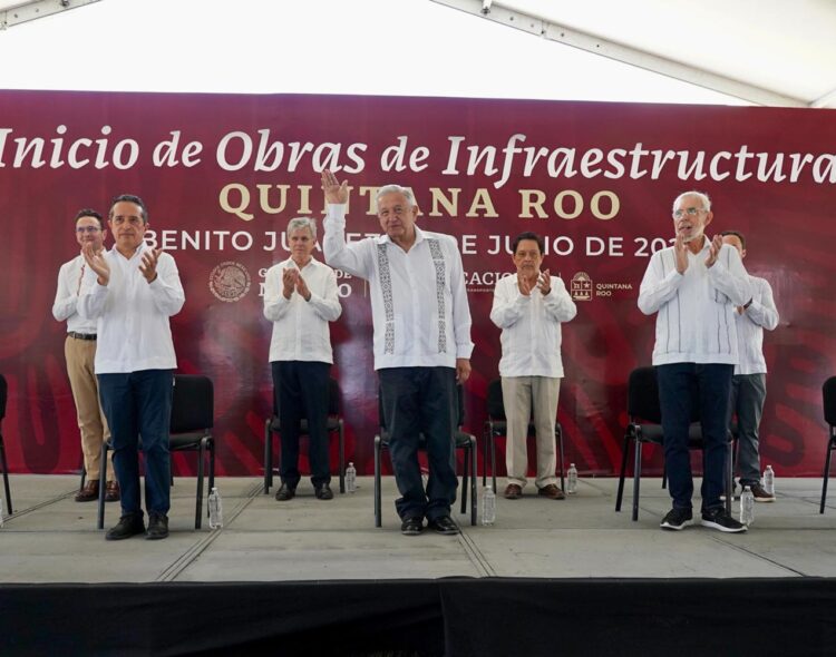 31.07.22 Versión estenográfica. Inicio de obras de infraestructura en Quintana Roo